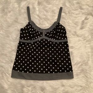 Polka dot LOFT tank size 10